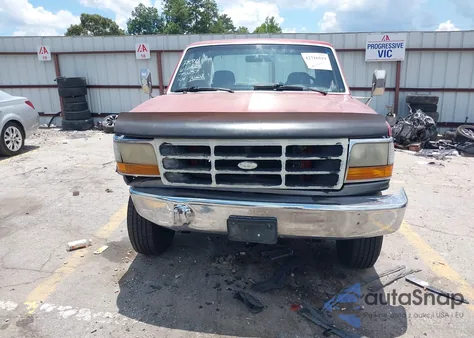 1992 Ford F250 из США, поврежденный, VIN 1FTHX26H4NKA07228